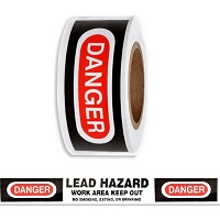Lead Hazard Tape (1000' roll)